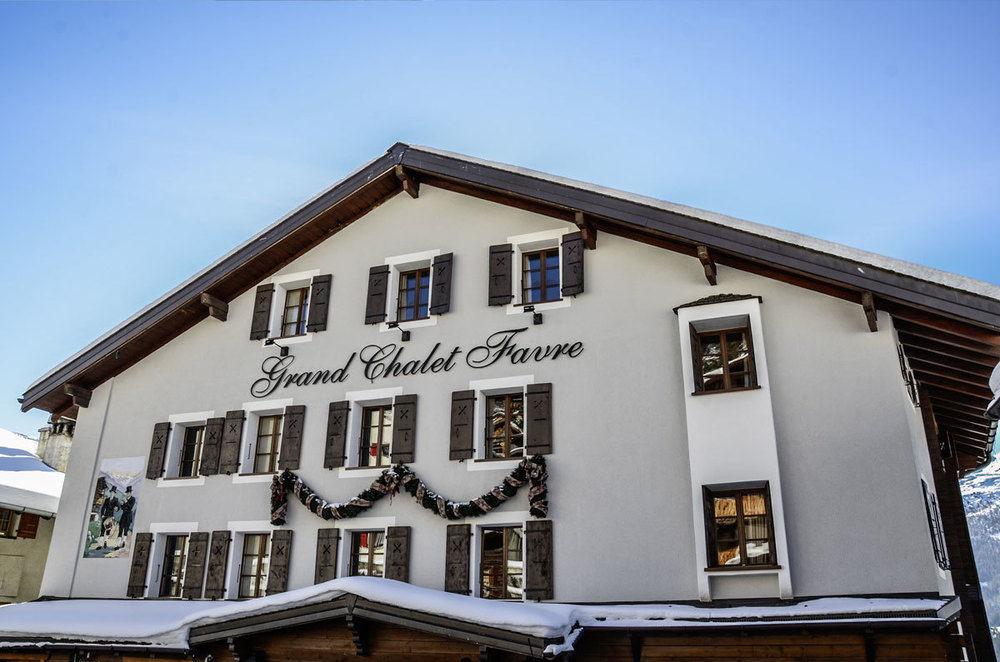 Hotel Le Grand Chalet Favre เซนต์-ลุค ภายนอก รูปภาพ