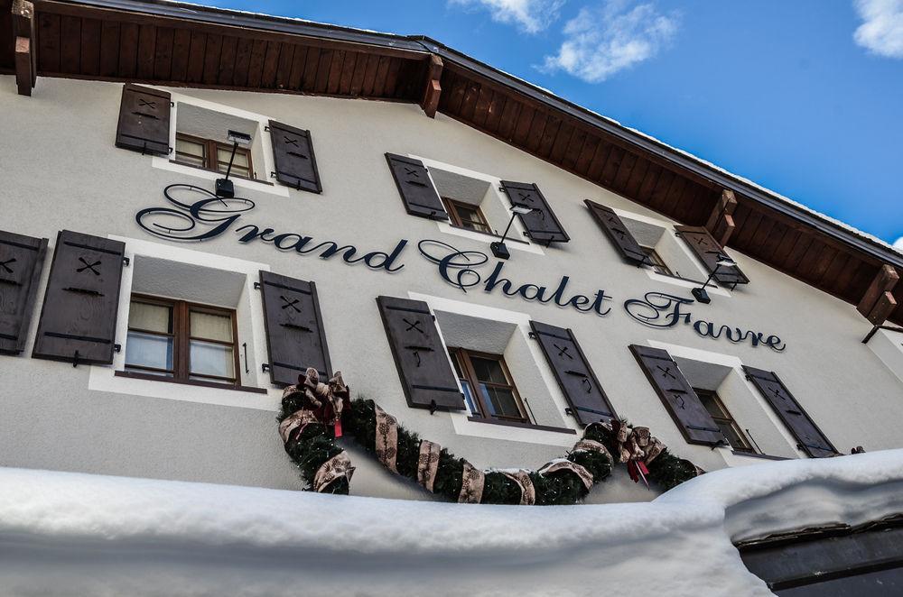 Hotel Le Grand Chalet Favre เซนต์-ลุค ภายนอก รูปภาพ